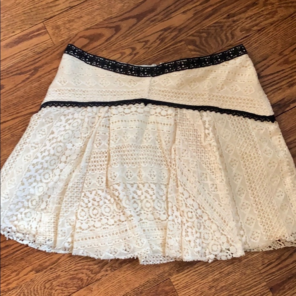Free people a-line mini skirt